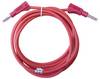 Mueller Electric BU-2323-10-79-2 merací kábel [banánikova zástrčka 4 mm - banánikova zástrčka 4 mm] 2 m červená 1 ks