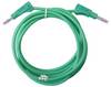 Mueller Electric BU-2323-10-79-5 merací kábel [banánikova zástrčka 4 mm - banánikova zástrčka 4 mm] 2 m zelená 1 ks