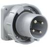 PC Electric Power Twist 634-1 CEE-CARA napájací zástrčka, 63 A, 4-pólové, 1 ks