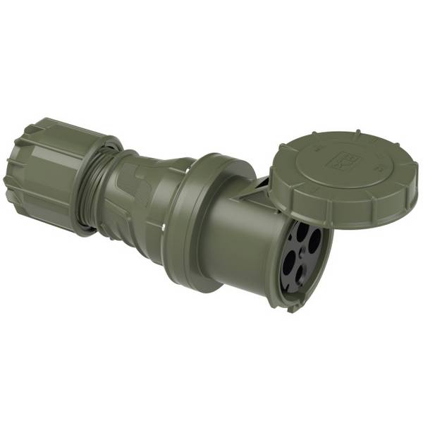 PC Electric Power Twist 244-6.u CEE ochranná zástrčka, 125 A, 4-pólové, 1 ks