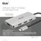 USB Gen2 Type-C na 10Gbps 4x USB Type-A hub od Club3D. Šedý hliníkový kryt so štyrmi USB portami. Podporuje USB 3.0, 5Gbps a 10Gbps. Ideálny pre rýchle nabíjanie a prenos dát.