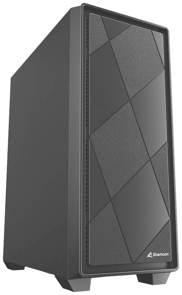 Sharkoon VS8 tower PC skrinka čierna