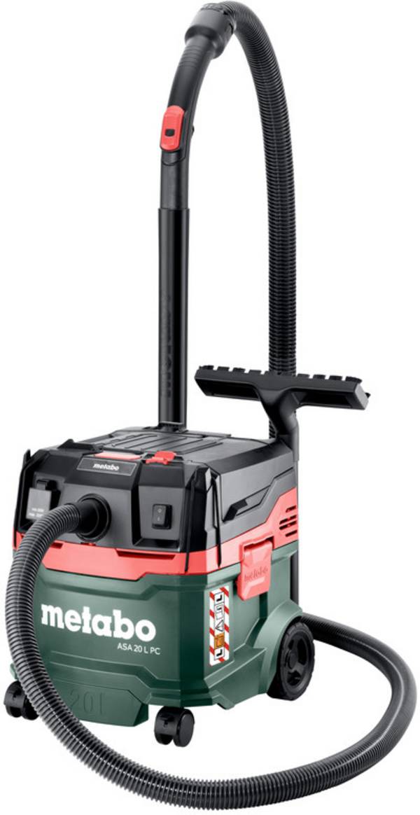 Metabo ASA 20 L PC 602085000 mokrý / suchý vysávač Jednodielna sada 1200 W 20 l prachová trieda L certifikované, antistatický