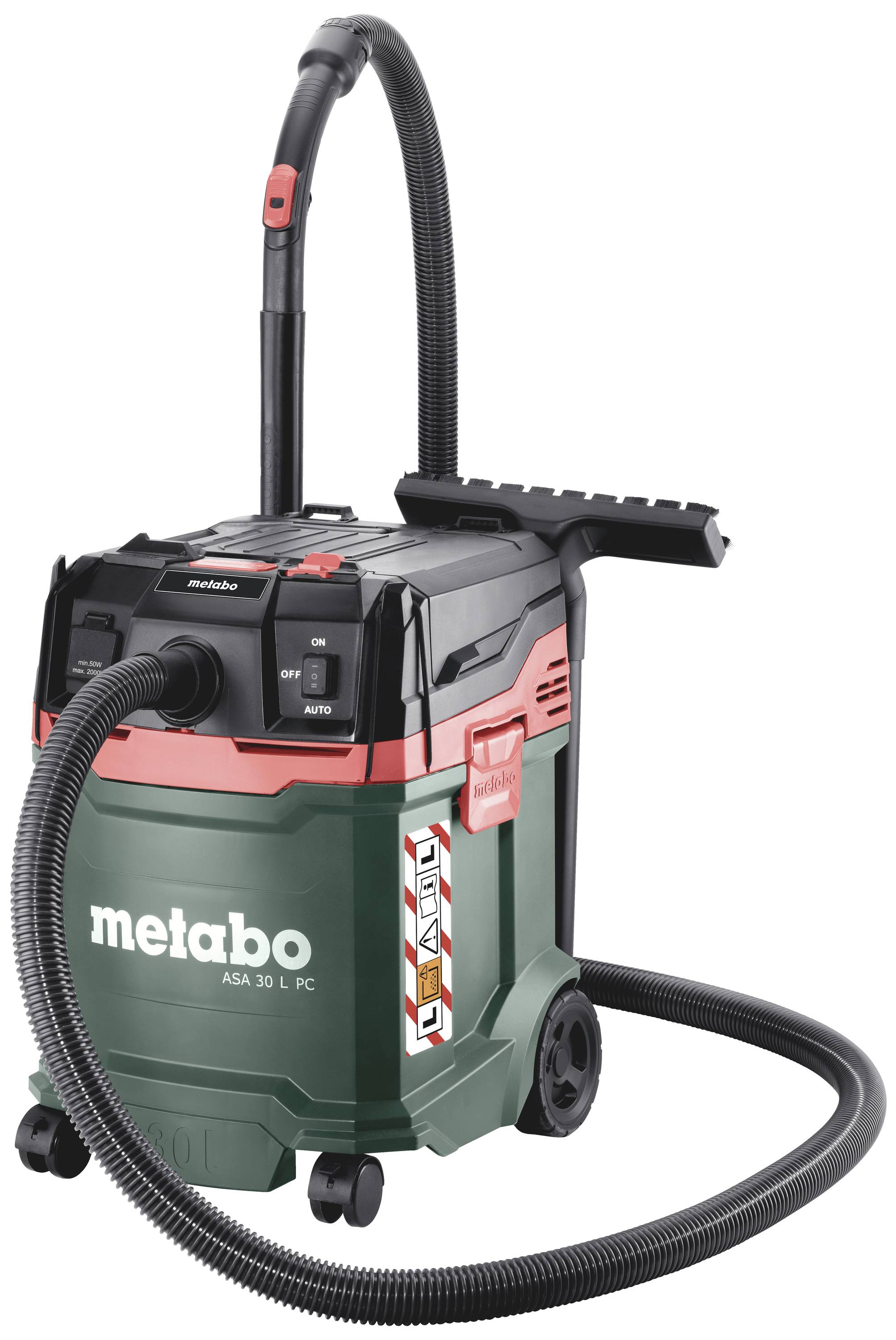 Metabo ASA 30 L PC 602086000 mokrý / suchý vysávač Jednodielna sada 1200 W 30 l prachová trieda L certifikované, antista