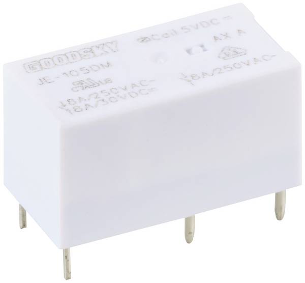 GoodSky JE-105DM, JE-105DM relé do DPS, 250 V/AC, 8 A, 1 ks