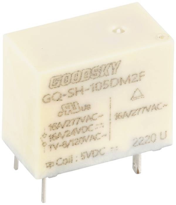 GoodSky GQ-SH-105DM2F, GQ-SH-105DM2F relé do DPS, 250 V/AC, 16 A, 1 ks