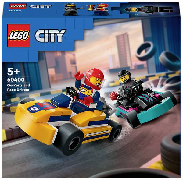60400 LEGO® CITY Motokáry s pretekármi