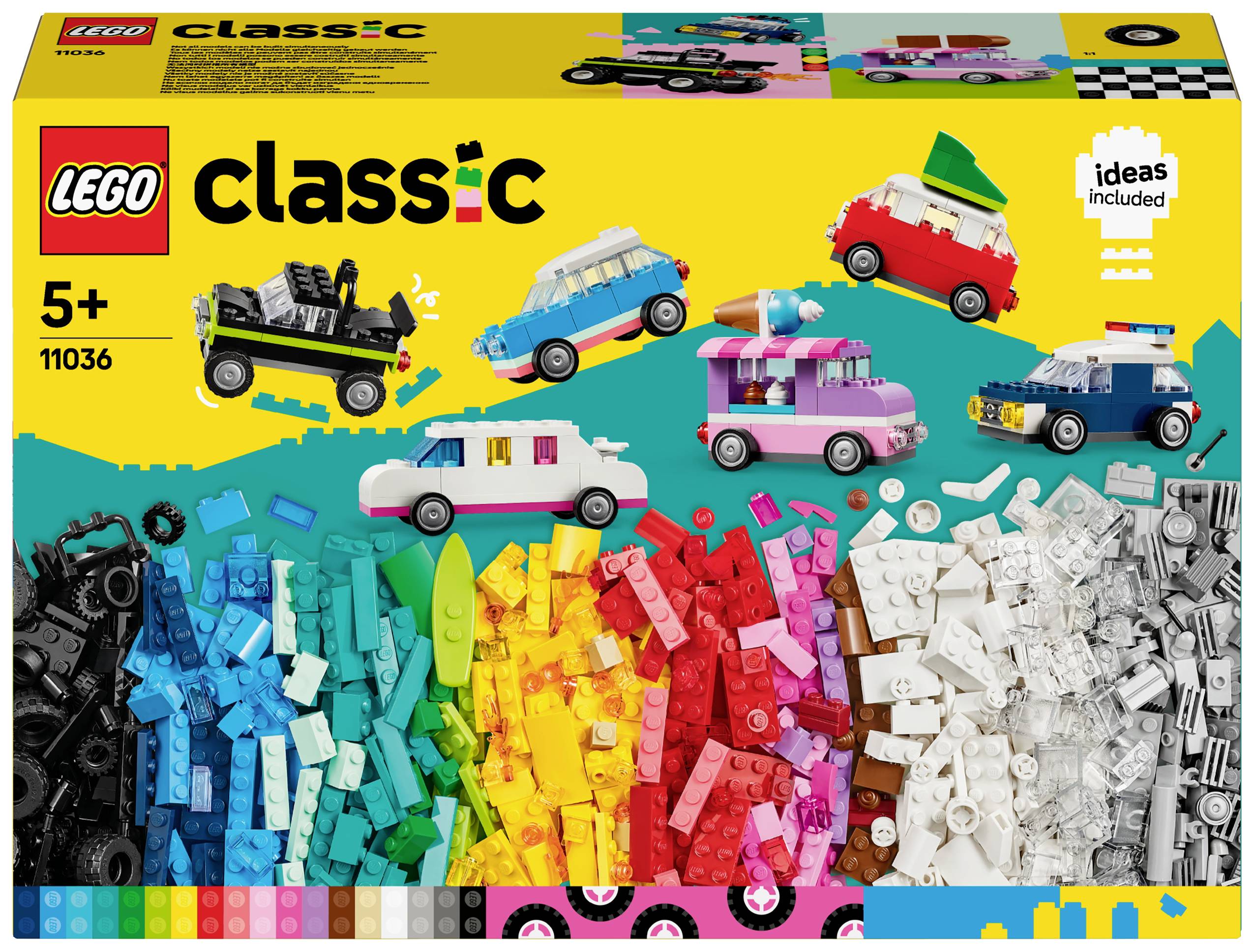 Lego Classic Kreative kjøretøy 11036 6
