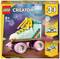 LEGO Creator Set 31148: Stavebnica s motívom korčule, obsahuje možnosti stavby pre tri modely. Vhodné pre deti od 8 rokov.