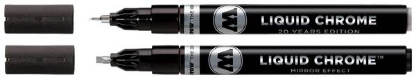MOLOTOW LIQUID CHROME MO703115 popisovač na laky chróm 1 mm, 3 mm N/A