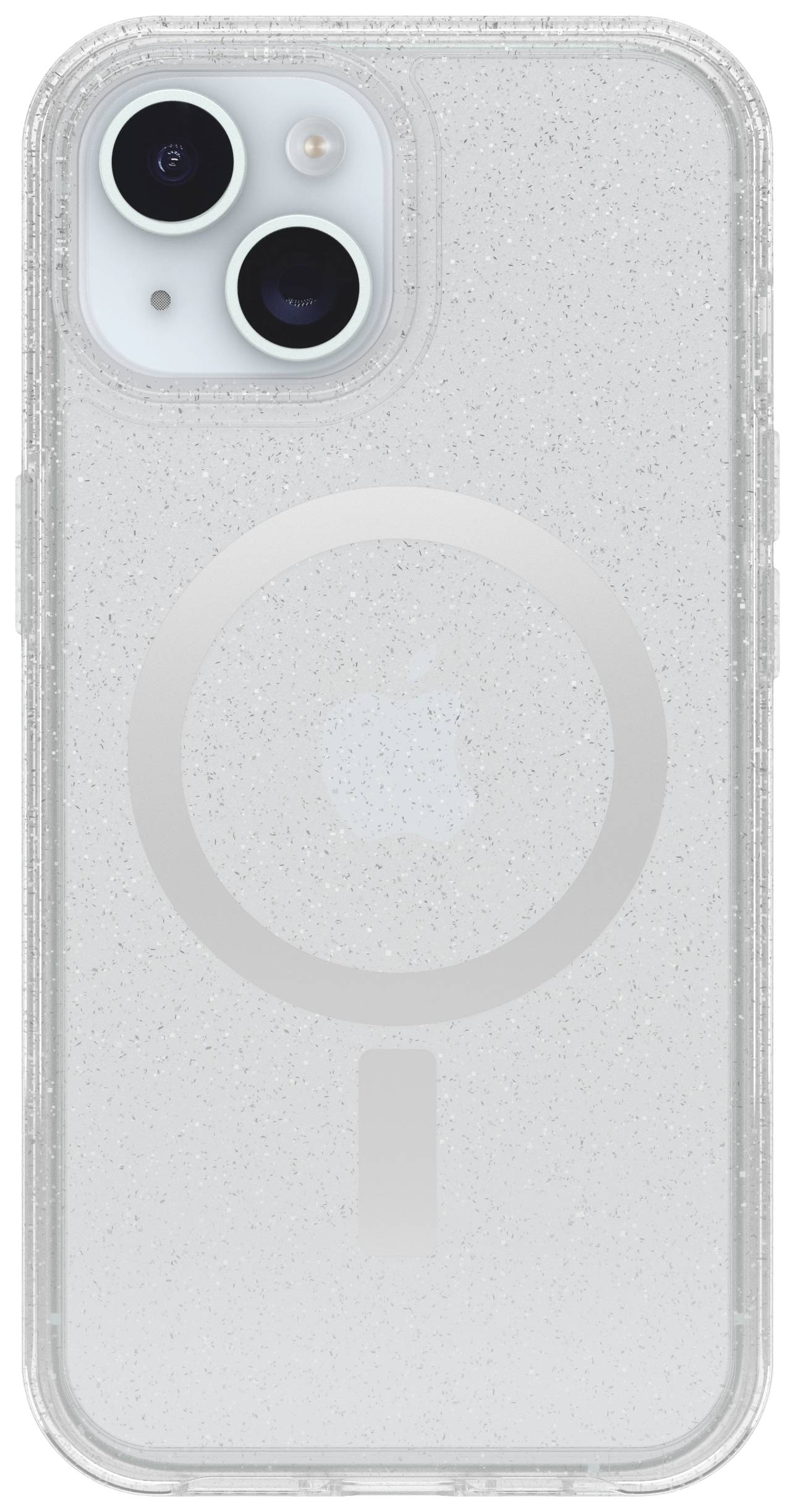 Otterbox Symmetry Clear Backcover per cellulare Apple iPhone 16e, iPhone 15, iPhone 14, iPhone 13 Trasparente, Stardust Compatibile con MagSafe 77-931