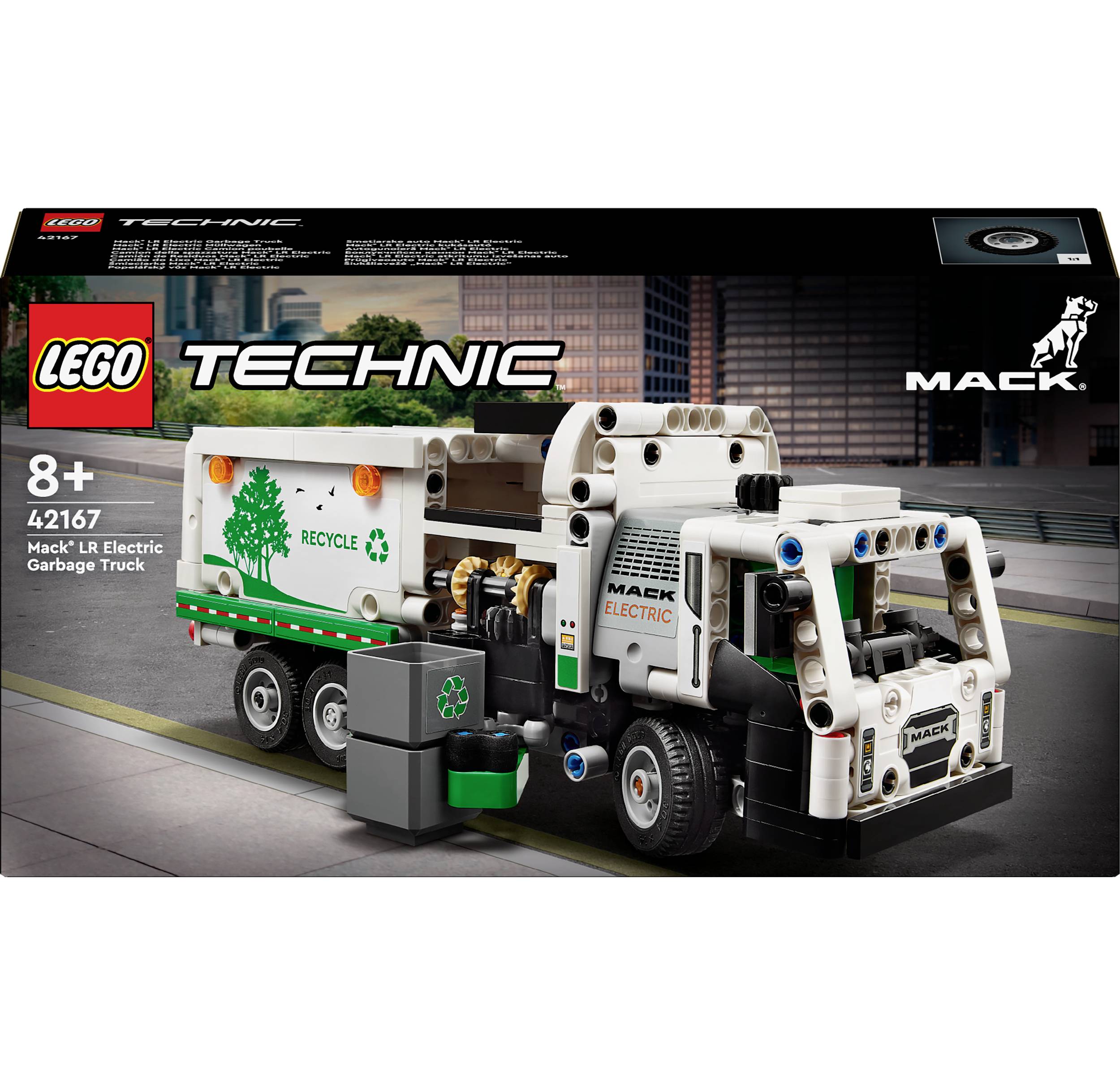 LEGO Technic 42167 Mack® LR Electric vuilniswagen
