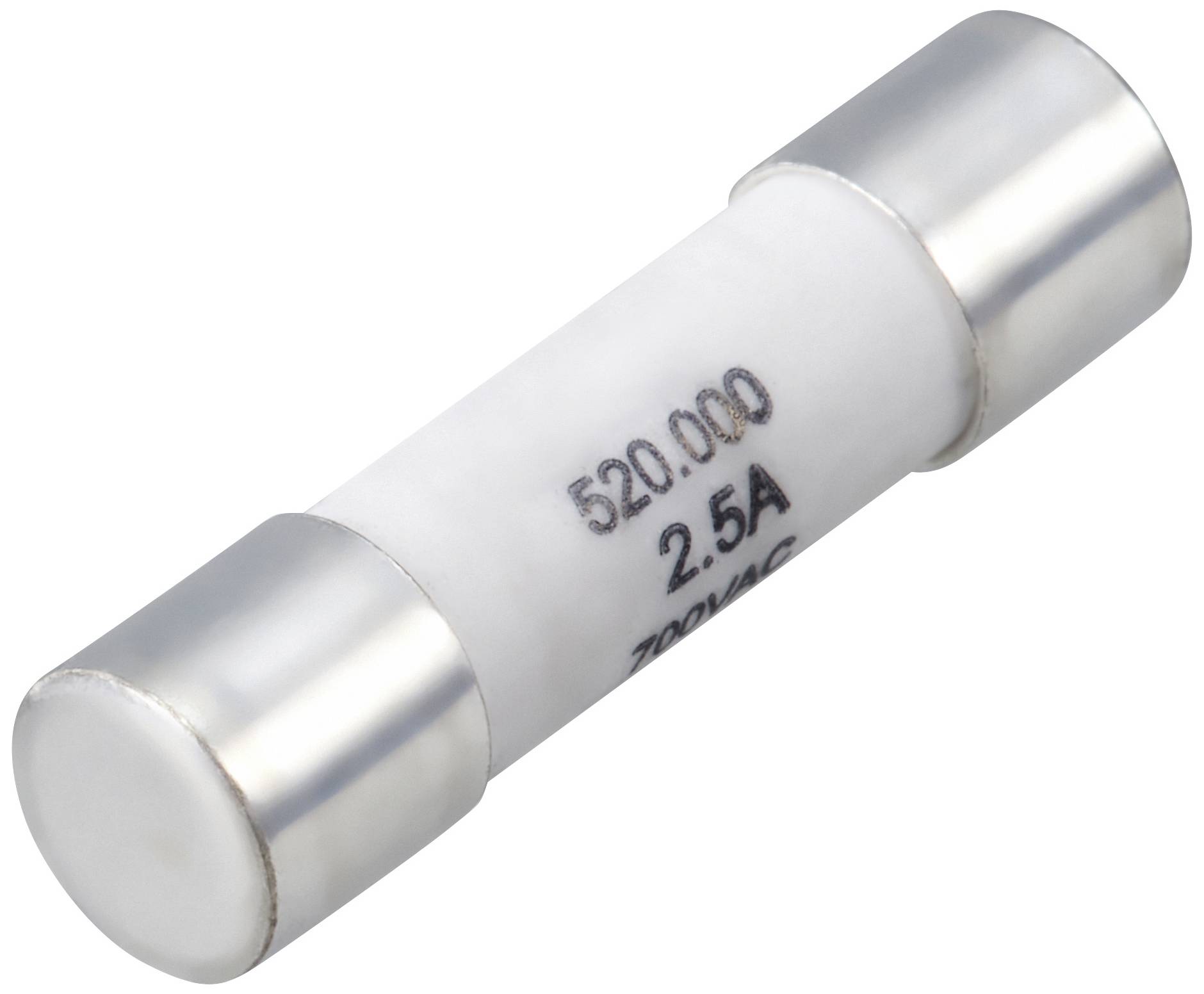 VOLTCRAFT VC 200er Fuse Multimeterzekering (Ø x l) 5 mm x 20 mm 2.5 A 700 V/AC, 500 V/DC Snel -F- Inhoud 1 stuk(s) afbeelding