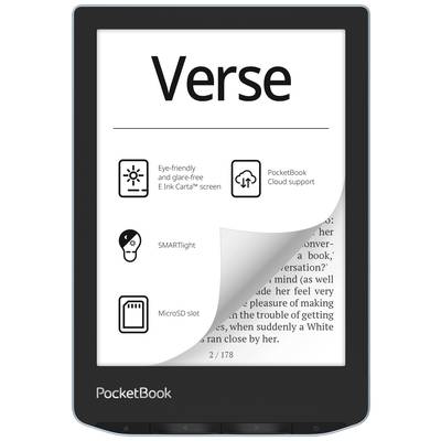 PocketBook Verse eBook čítačka 15.2 cm (6 palca) svetlomodrá