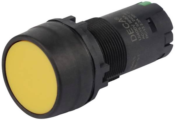 DECA CP2B-M1E10Y, CP2B-M1E10Y tlačidlový spínač, 29 mm, 400 V, 8 A, 1 ks