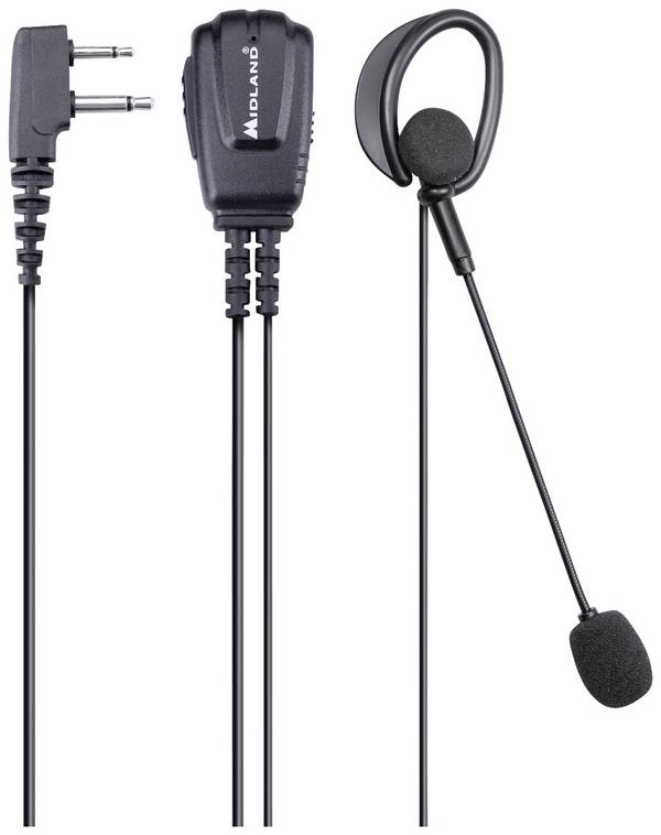Midland headset MA 30-L Kopfhörer und Mikr.Duo Klinke C1526