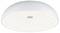 Okrúhle, biele stropné svietidlo s plochým, moderným dizajnom a centrálnym senzorom.