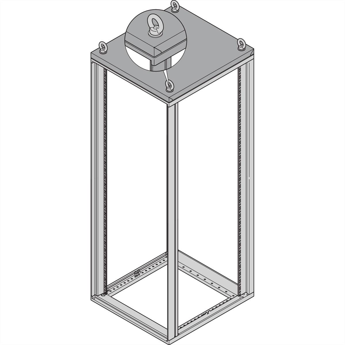 NVent SCHROFF 27230065 19 inch Bevestigingsmateriaal voor patchkast Meerdere kleuren