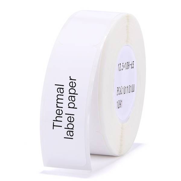 NIIMBOT etikety (role) 72 x 12.5 mm biela 60 ks A2K18638601 káblové štítky