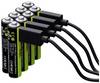 Verico LoopEnergy USB-C USB-C® akumulátor Li-Ion akumulátor 600 mAh 1.5 V 8 ks
