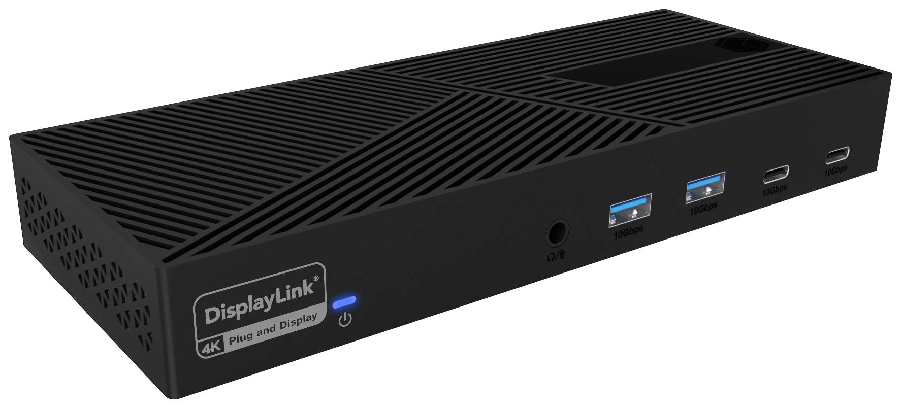 ICY BOX Docking station USB-C® IB-DK2246AC, DisplayLink Notebook DockingStation Adatto per marchio: universale incl. lucchetto Kensington, incl. funzi