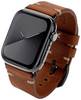 JT Berlin Watchband Alex II Vintage 42 mm, 44 mm, 45 mm, 46 mm hnedá, čierna
