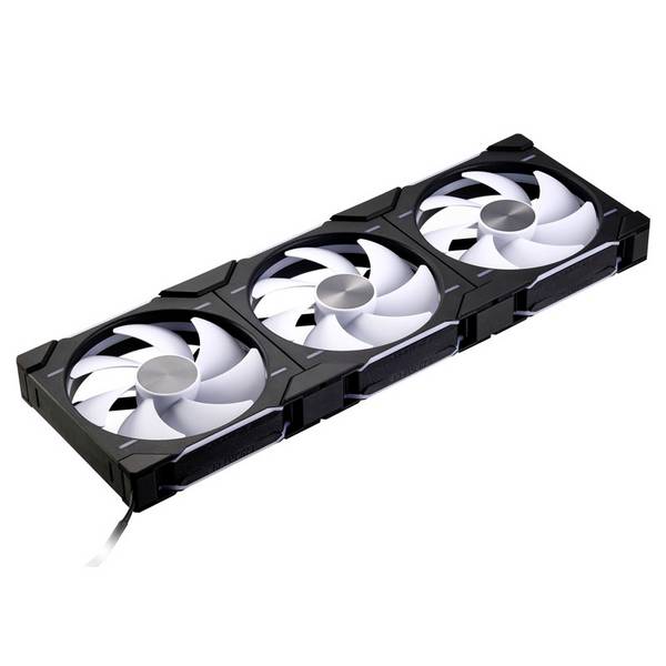 Phanteks D30 PWM Regular Airflow D-RGB PC vetrák s krytom čierna (š x v x h) 140 x 30 x 140 mm vrátane LED osvetlenia