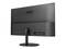 Monitor zobrazuje zadnú stranu čierneho monitora AOC so značkovým logom a konektormi pre napájanie, HDMI a VGA.