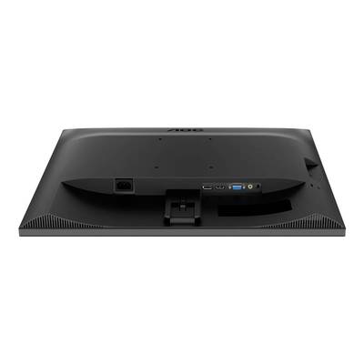 Zadná strana monitora s viacerými portmi vrátane HDMI, DisplayPort a USB.
