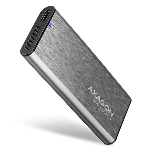 AXAGON EEM2-SG2 M.2 SSD puzdro 2242, 2260, 2280 USB-C™ (USB 3.2 Gen 2)