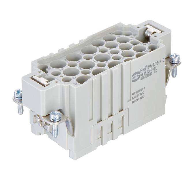HARTING 09 38 036 3001 09380363001 vložka pinového konektora, seria Han® Com, 1 ks