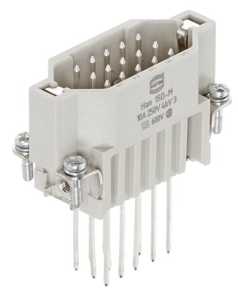 HARTING 09 21 015 2601 09210152601 vložka pinového konektora, seria Han® D, 1 ks