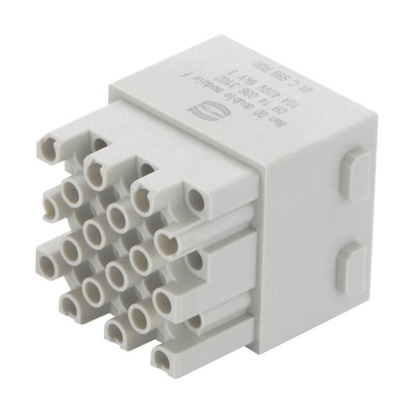 HARTING 09 14 036 3102 09140363102 dvojitý modul, seria Han® DD, 1 ks