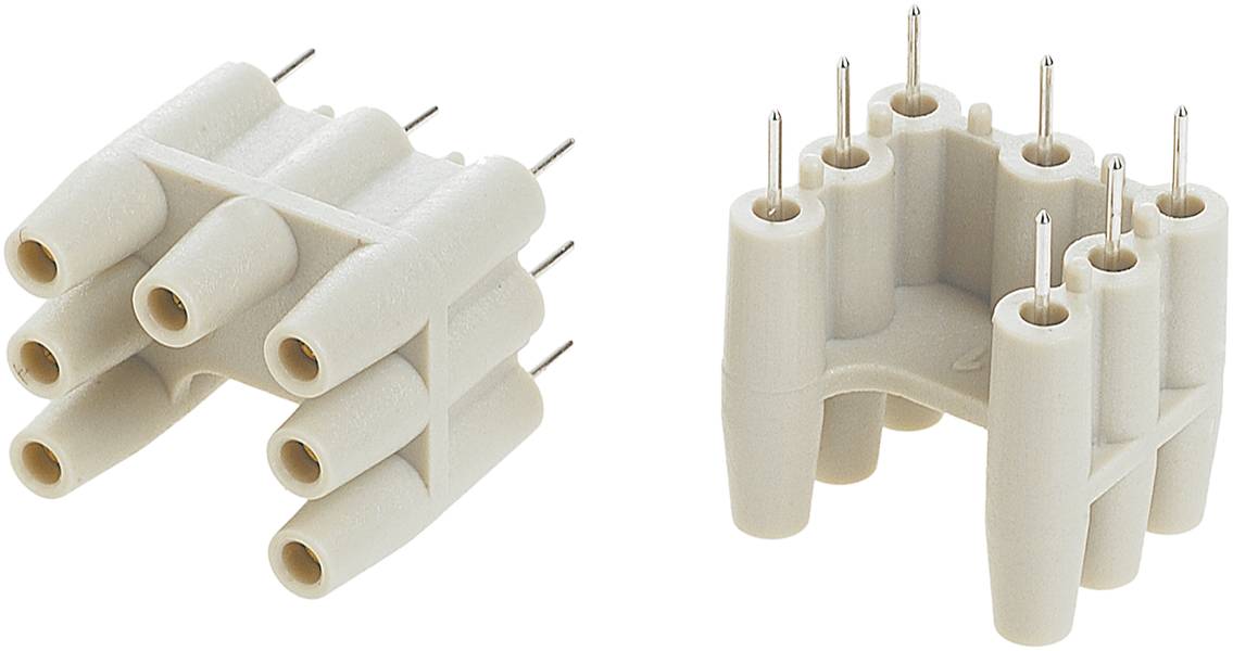 Adattatore per circuiti stampati 09120009908 Harting Contenuto: 1 pz.