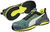 PUMA Charge Green Low 644520642000042 bezpečnostná obuv S1P Veľkosť topánok (EU): 42 sivá, zelená, žltá 1 pár