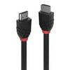 LINDY HDMI prepojovací kábel Zástrčka HDMI-A 1.00 m čierna 36771 8K UHD HDMI kábel