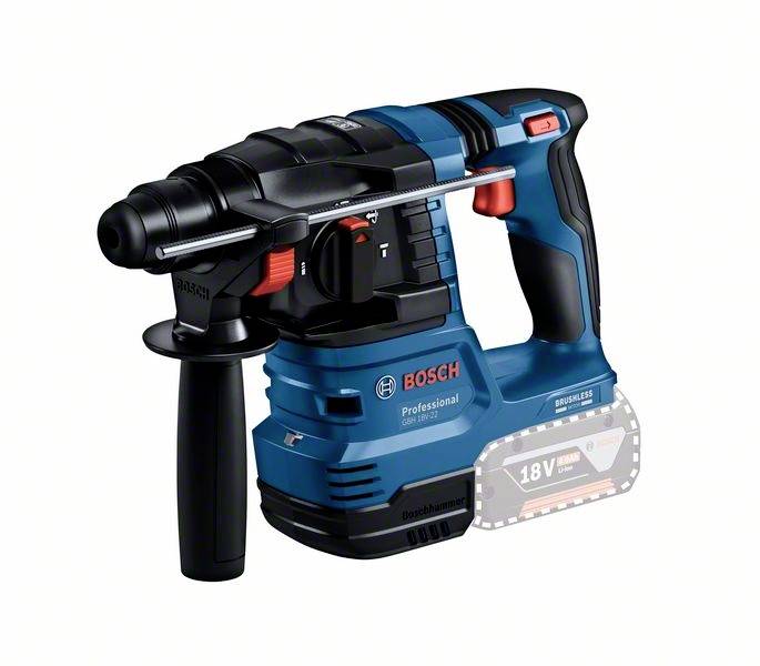 Bosch Professional GBH 18V-22 -Borrhammare batteri exkl. batteri/laddare, Utan laddare