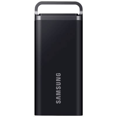 Prenosný Samsung SSD v čiernom puzdre s rukoväťou na vrchu, vhodný pre bezpečné ukladanie dát počas cestovania.