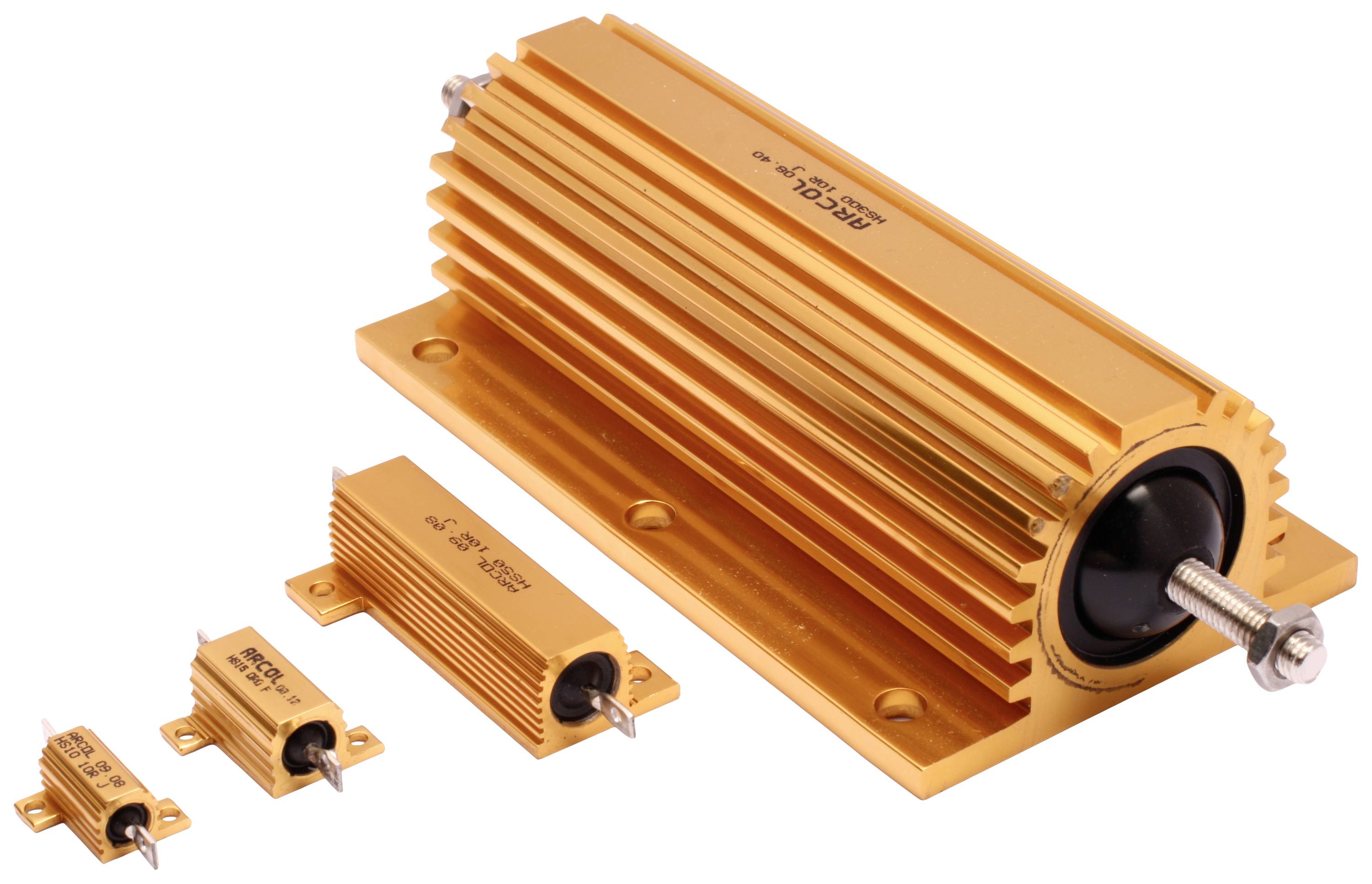 Arcol HS10 0R1 J Resistenza di potenza 0.1 Ω 10 W 1 pz.