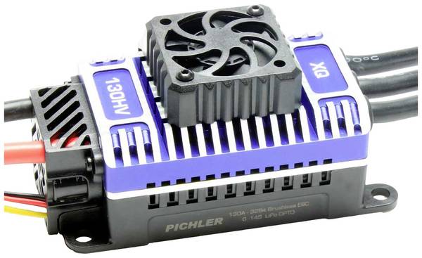 Pichler Modellbau XQ+ 130HV Brushless letový regulátor pre model lietadla Zaťažiteľnosť (max.): 150 A