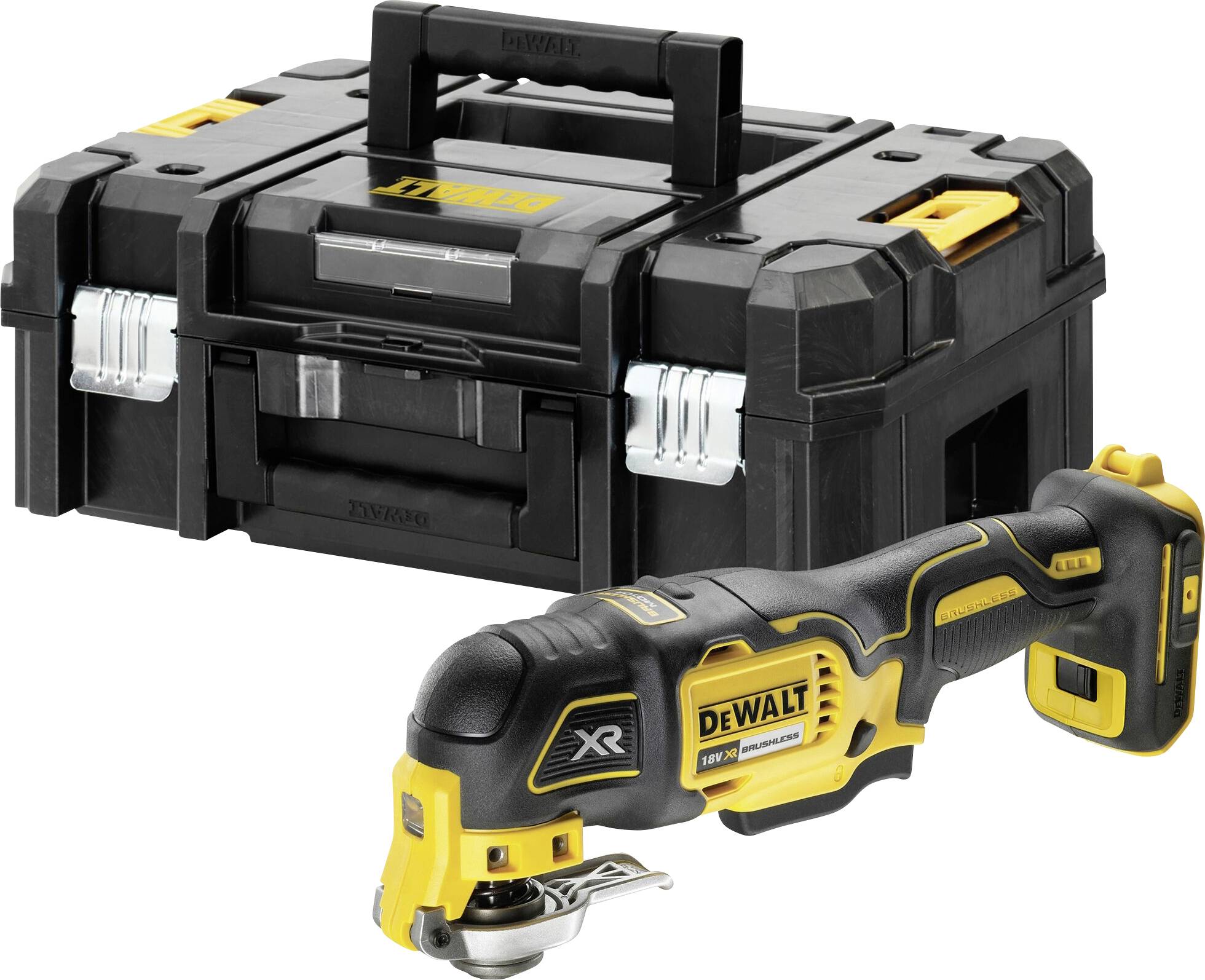 DEWALT DeWALT DCS356NT-XJ, Schwarz, Gelb, 1 kg, 1 Stück(e), B07YMWQKH7 DCS356NT-XJ Multifunctioneel accugereedschap Zonder accu 18 V afbeelding