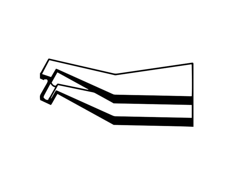 Symbol fľaše so špeciálne upraveným výtokom určeným pre presné dávkovanie alebo špecifické použitie.