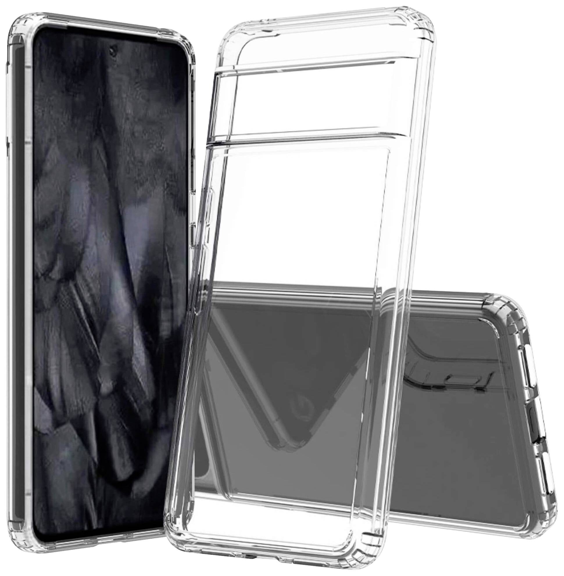 JT Berlin Pankow Clear Backcover Google Pixel 8 Pro Transparant Stootbestendig