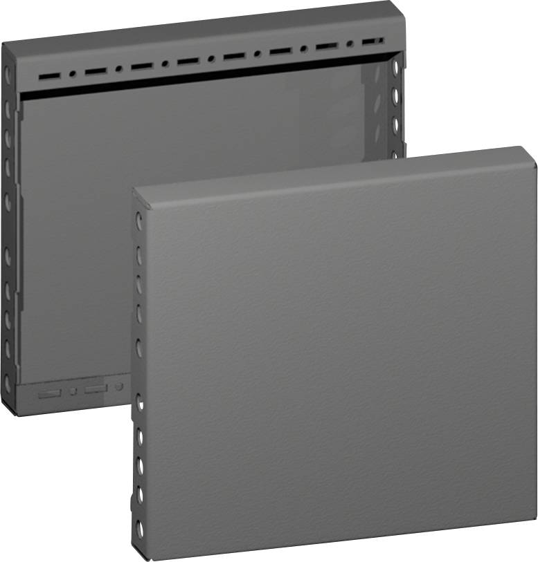 Rittal 8660041 VX sokkel-afdekking, zijkant, H: 200 mm, voor T: 400 mm, staalplaat Sokkel zijset 1 stuk(s)