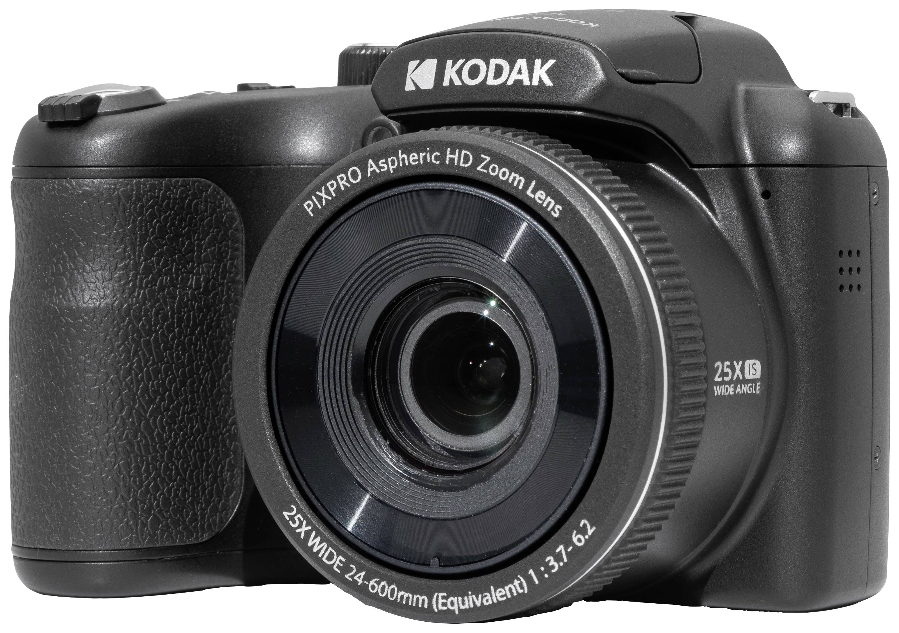Digitálny fotoaparát značky Kodak s 25-násobným optickým zoomom.