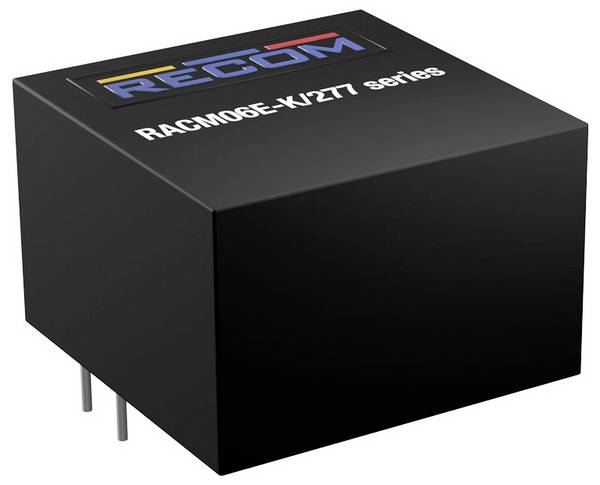 RECOM  Zabudovaný AC/DC zdroj, uzavretý 12 V 0.5 A 6 W