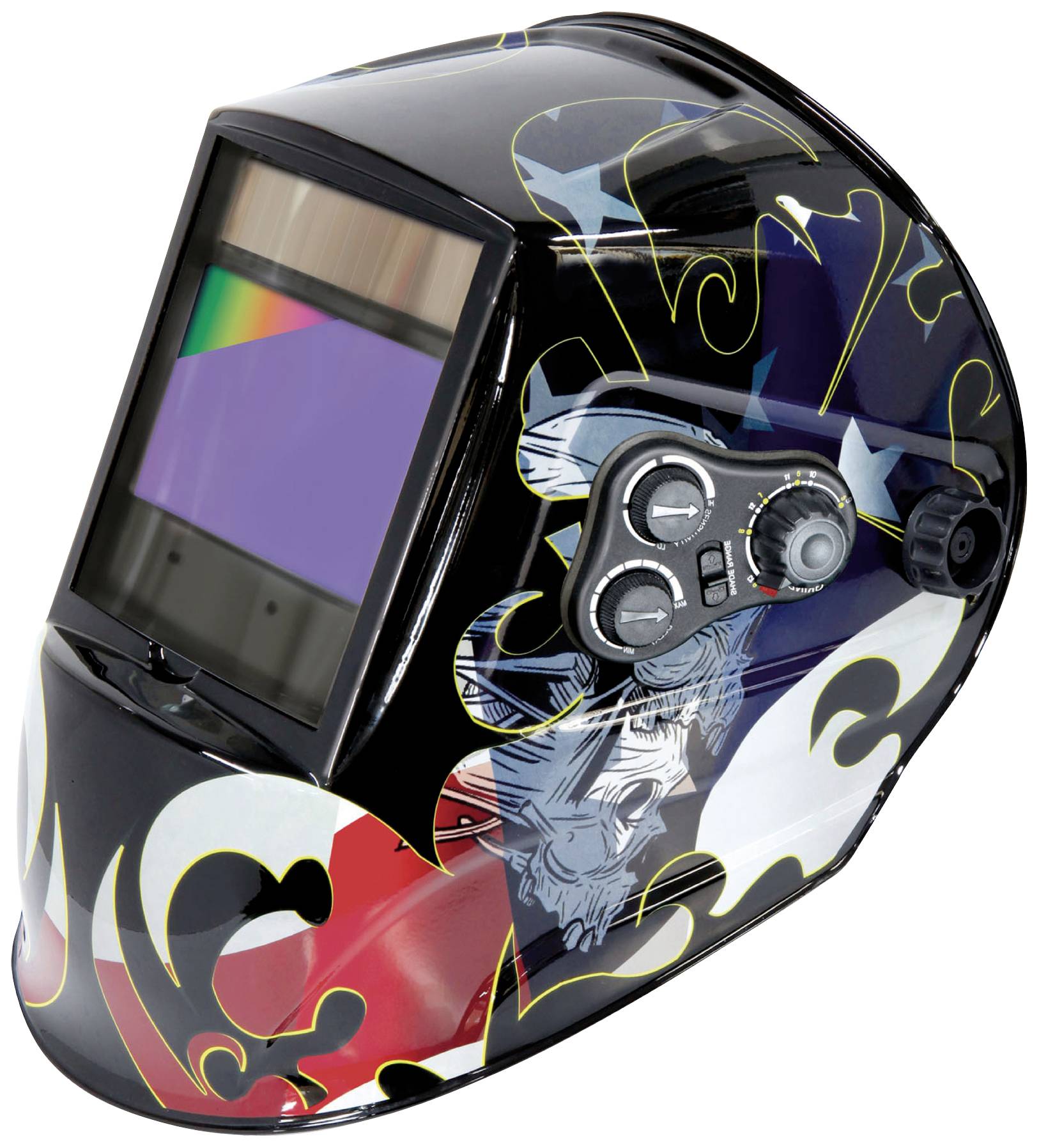 GYS 068674 Casco per saldatura LCD ERGOTECH+ 5/9 - 9/13