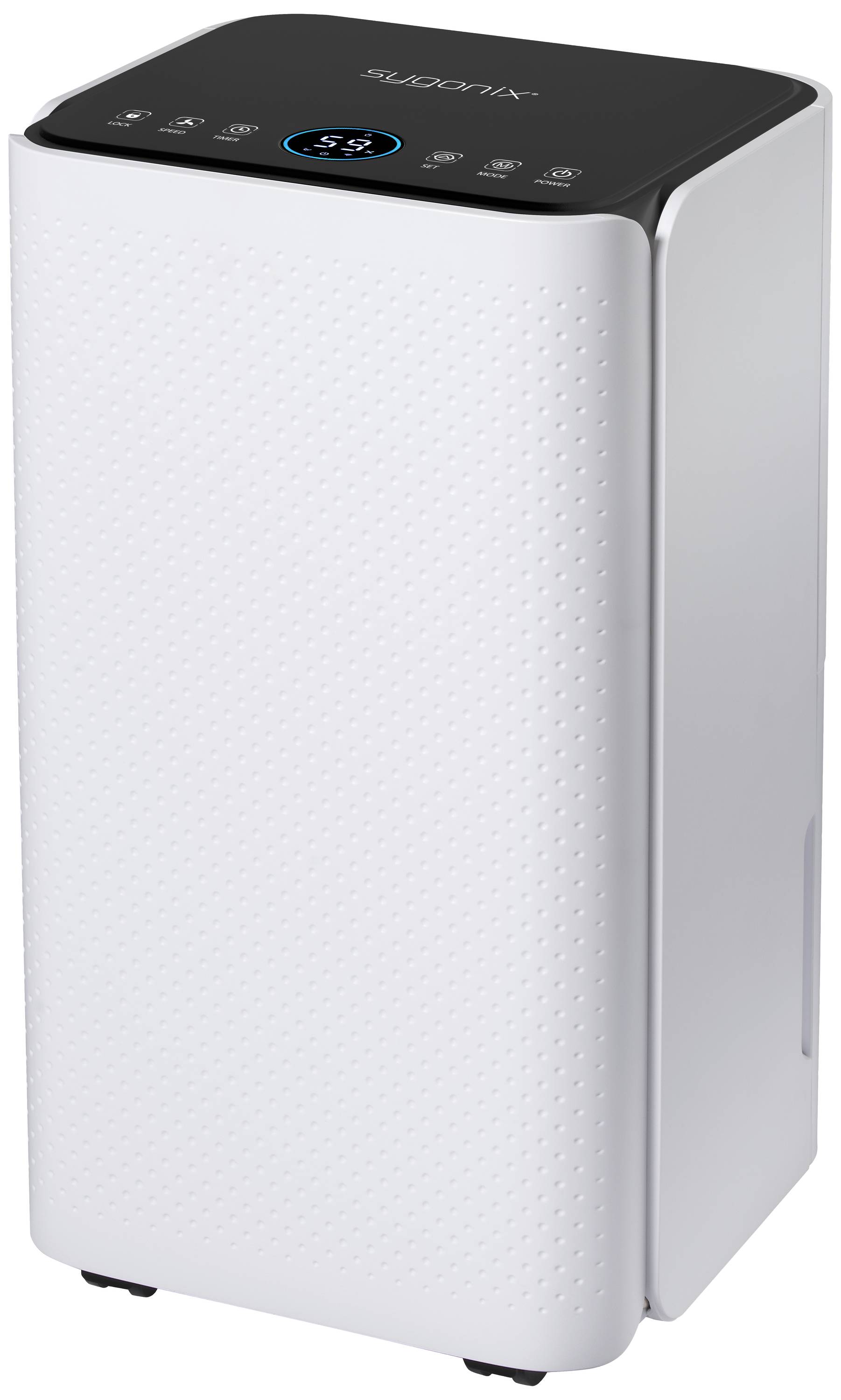 Conrad Sygonix Tuya Smart Luchtontvochtiger 20 m² 200 W 12 l/dag Wit aanbieding