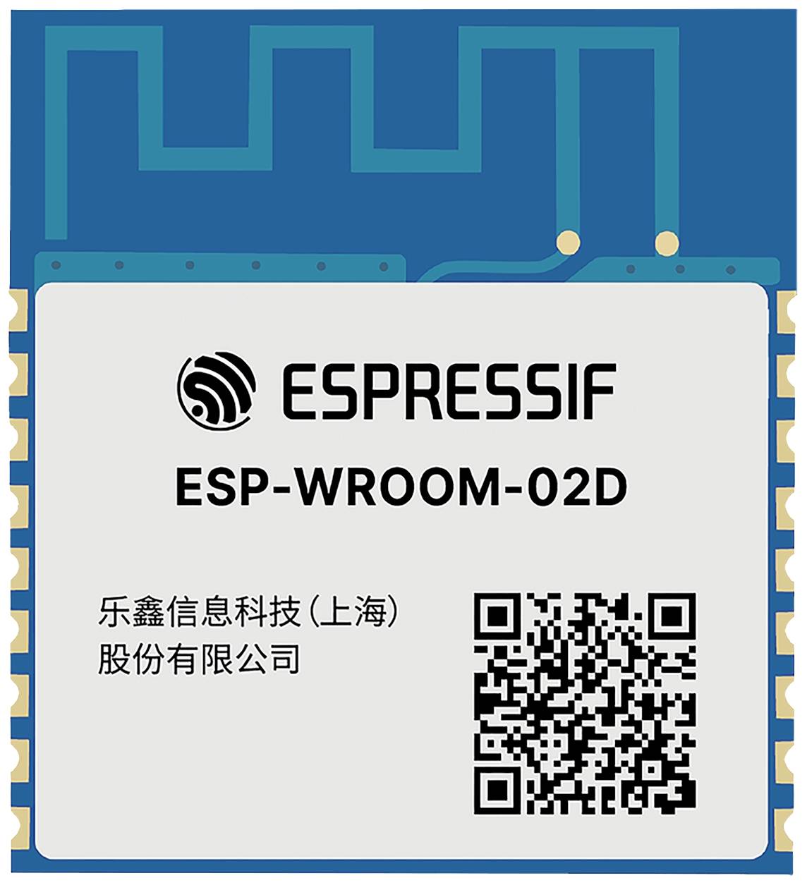 Espressif ESP-WROOM-02D-N2 WIFI udvidelsesmodul 1 stk