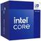 Intel Core i9, 14. generácia, balenie v modrej farbe s logom značky.